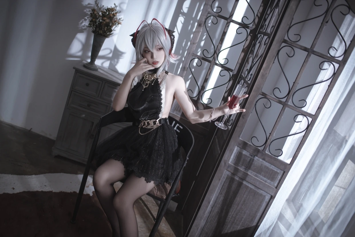 图片[17]-切切celia 明日方舟 W 礼服-秘境岛