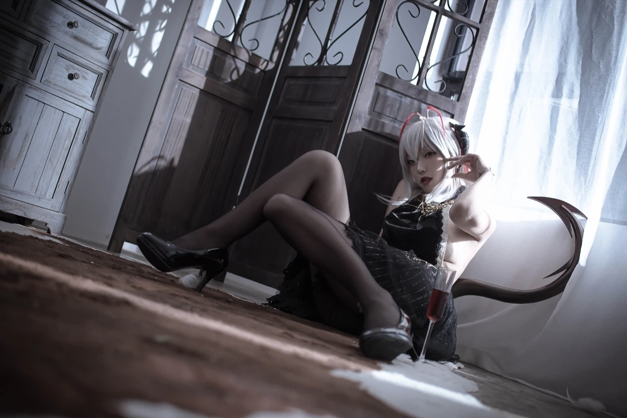 图片[5]-切切celia 明日方舟 W 礼服-秘境岛