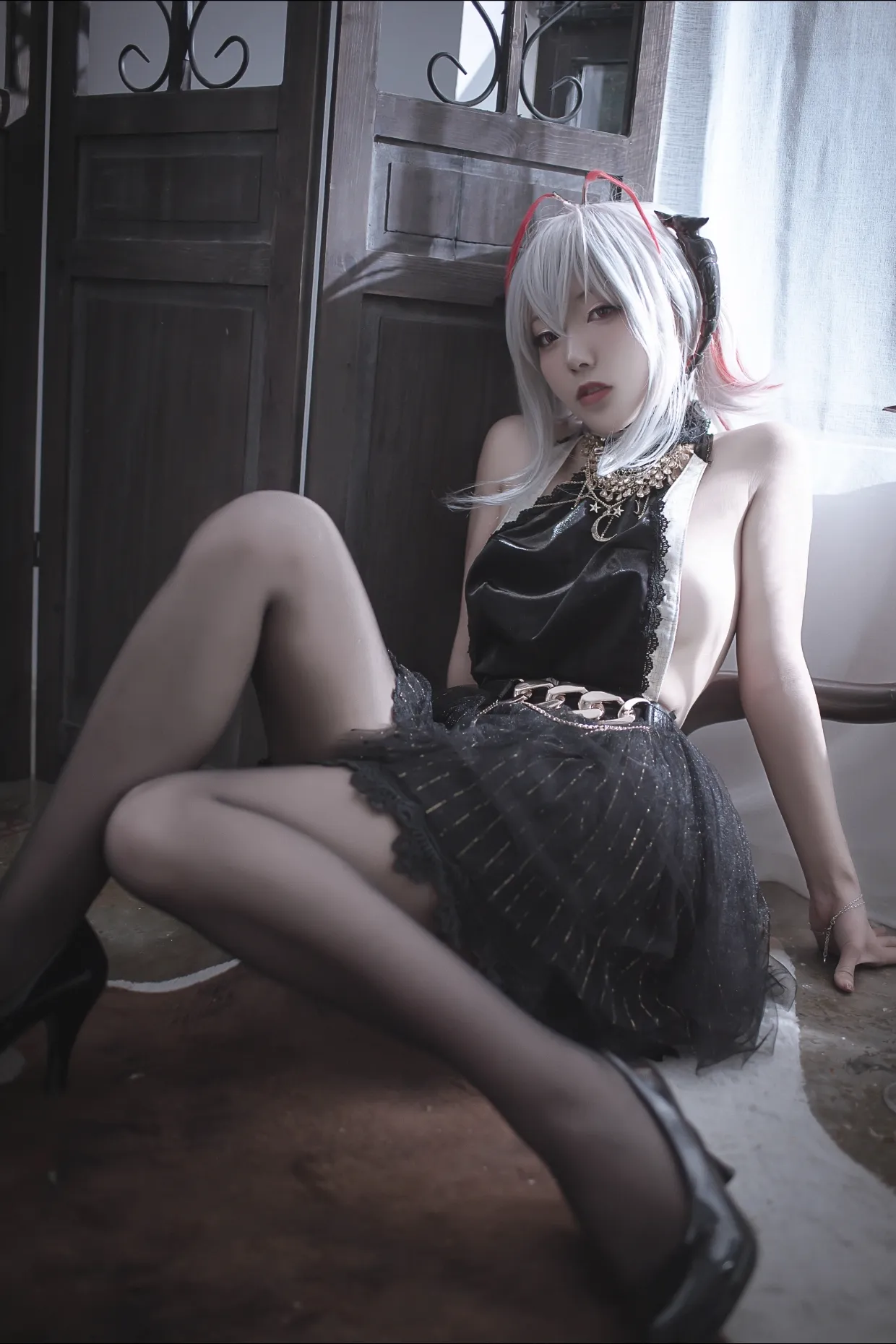 图片[3]-切切celia 明日方舟 W 礼服-秘境岛