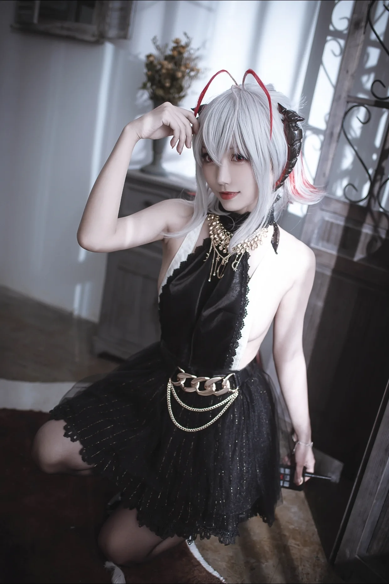 图片[4]-切切celia 明日方舟 W 礼服-秘境岛